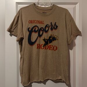 Coors Original Rodeo Tan Graphic Tee